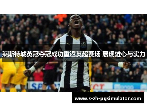 莱斯特城英冠夺冠成功重返英超赛场 展现雄心与实力